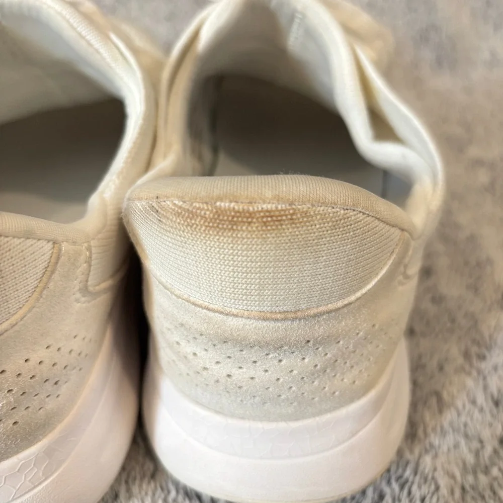 Kizik Lima Sneakers Mens 19W Womens 11.5W White‎ Shoe Hands Free Mesh 19652